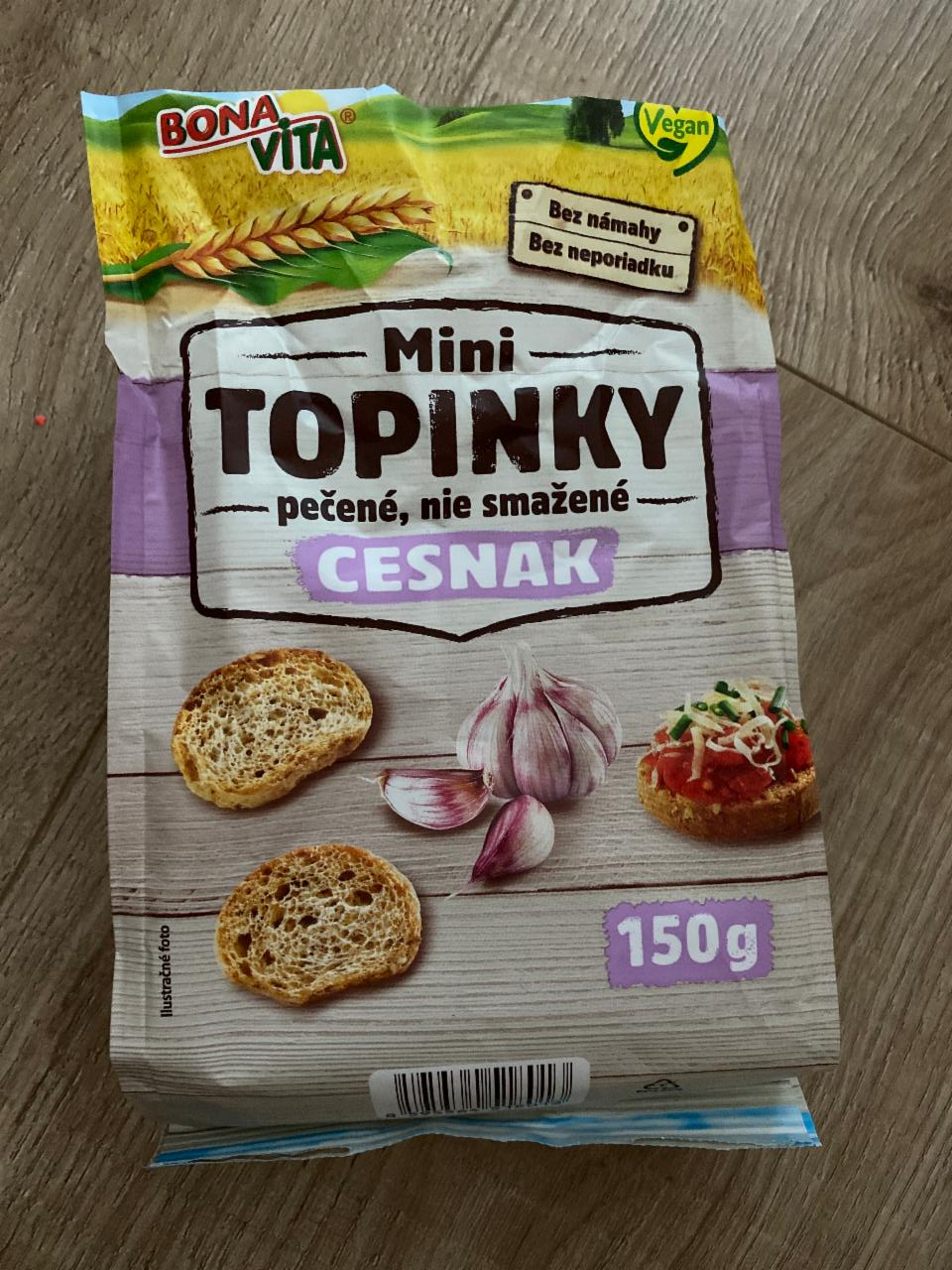 Fotografie - mini topinky česnekové Bonavita