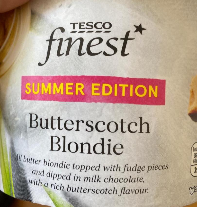 Fotografie - Butterscotch Blondie Tesco Finest