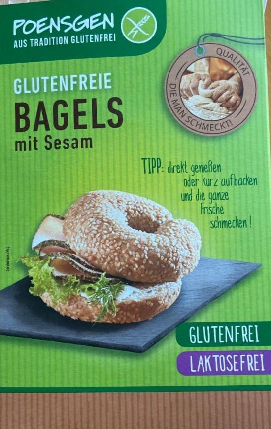 Fotografie - Glutenfrei Bagels mit Sesam Poensgen