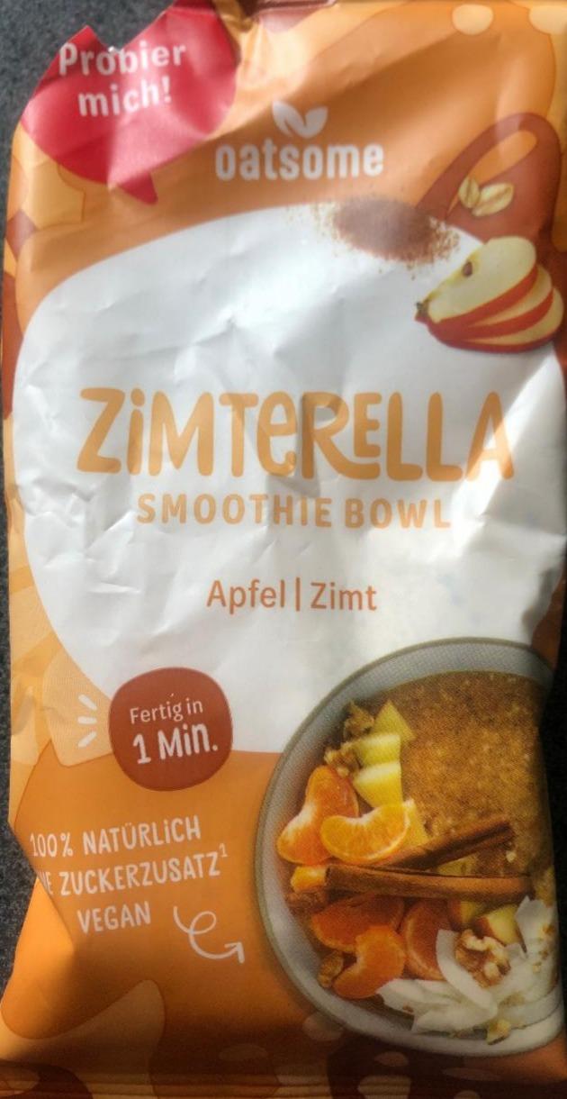 Fotografie - Zimterela Smoothie Bowl Apfel Zimt Oatsome