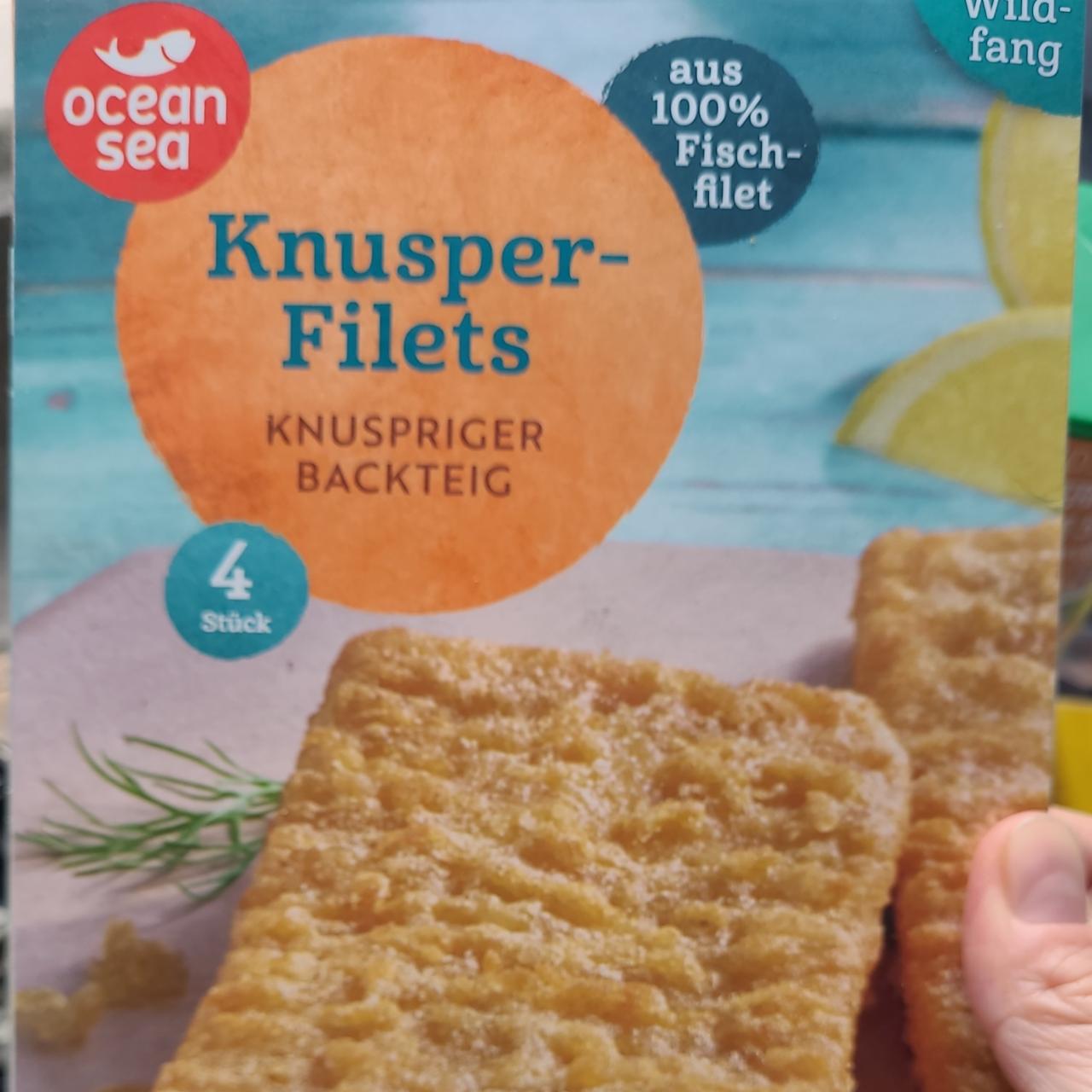 Fotografie - Knusper - filets Ocean Sea