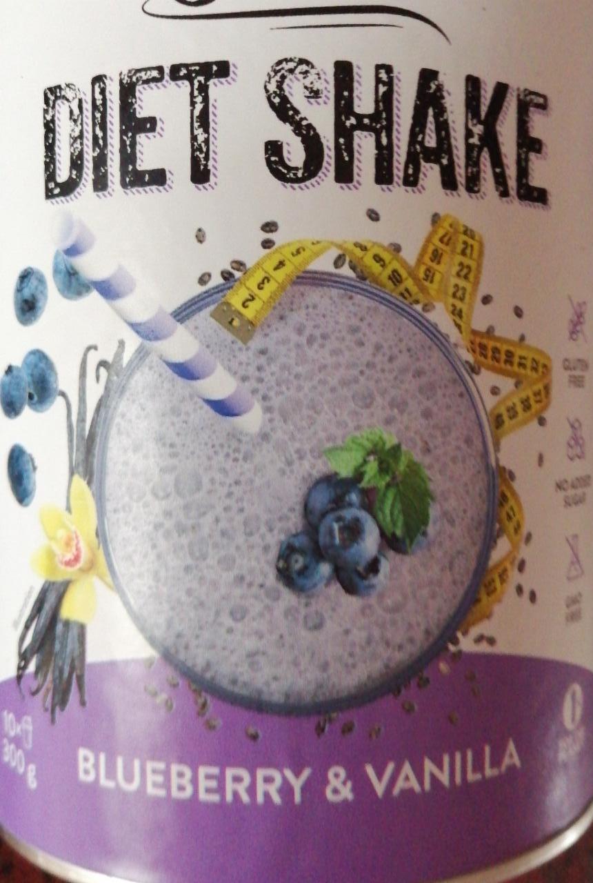 Fotografie - Diet shake bluberry & vanilla ChiaShake