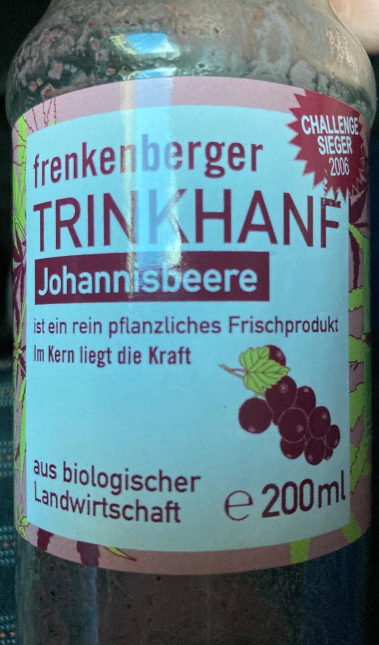 Fotografie - Frenkenberger Trinkhanf Johannisbeere