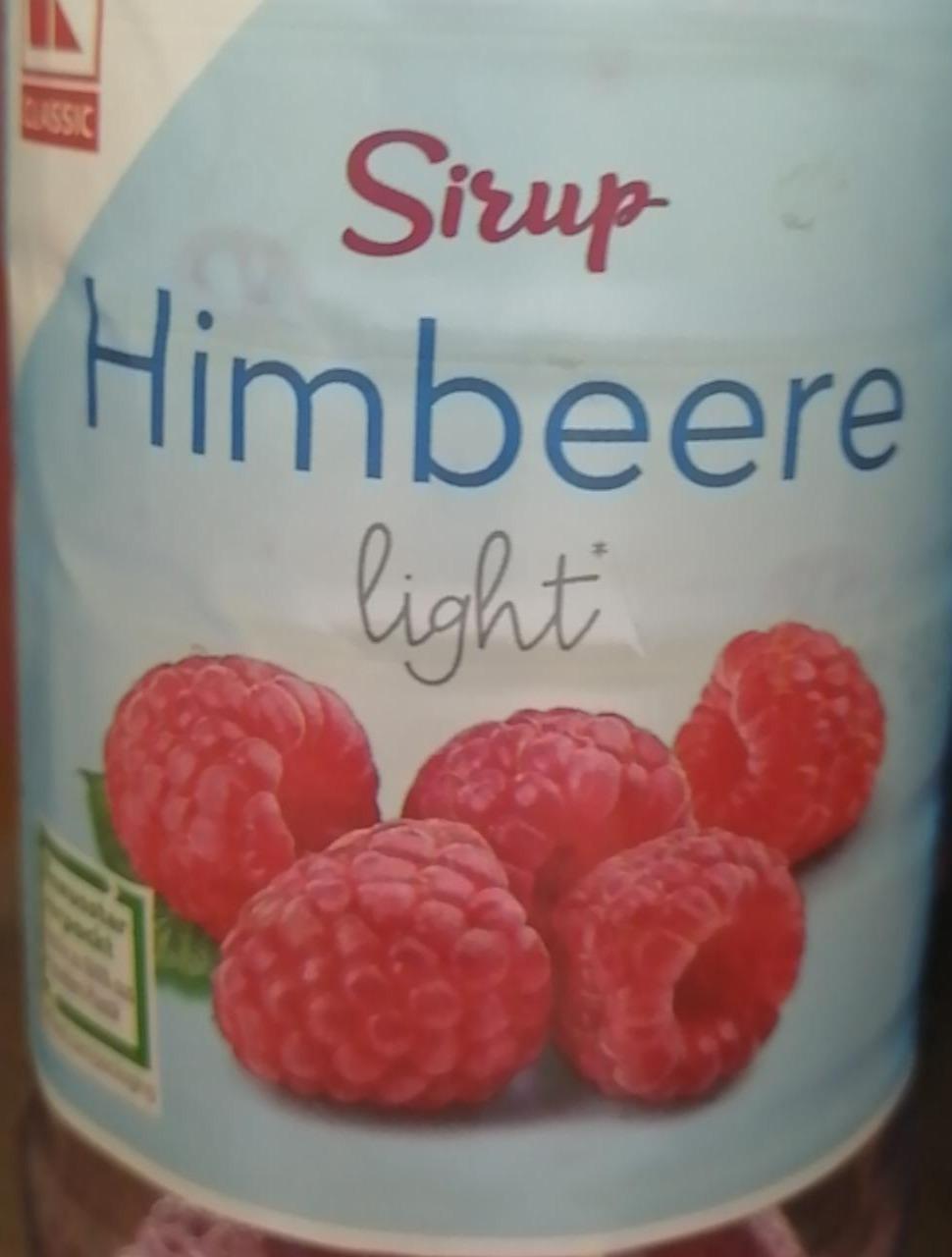 Fotografie - Sirup Himbeere light K-Classic