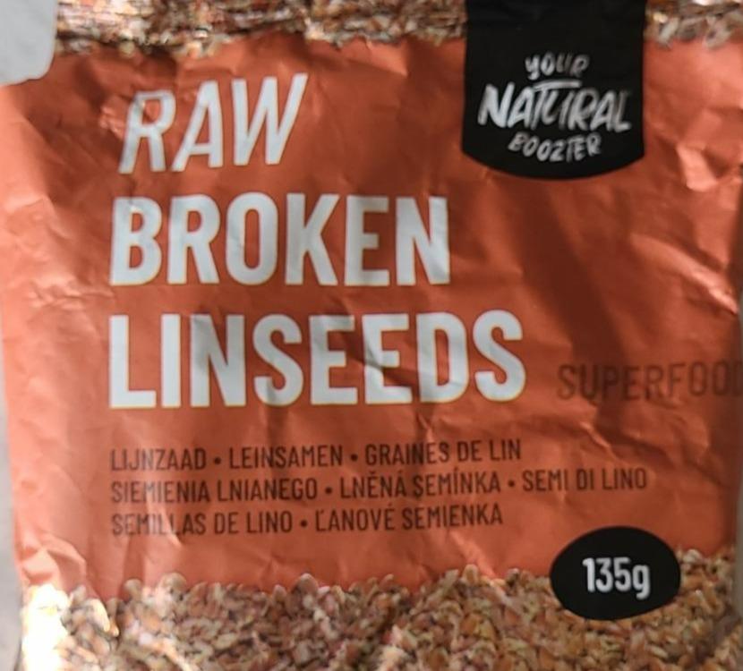 Fotografie - Raw broken lindseeds Your Natural Boozter