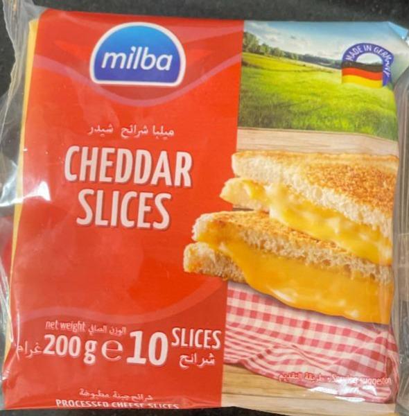 Fotografie - Cheddar slices Milba