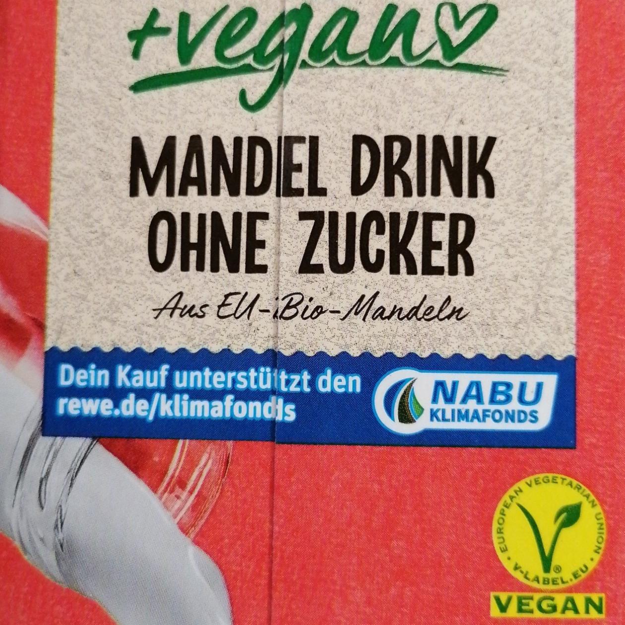 Fotografie - Mandel drink ohne zucker Rewe