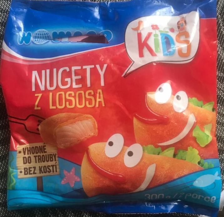 Fotografie - Nugety z lososa Kids Nowaco