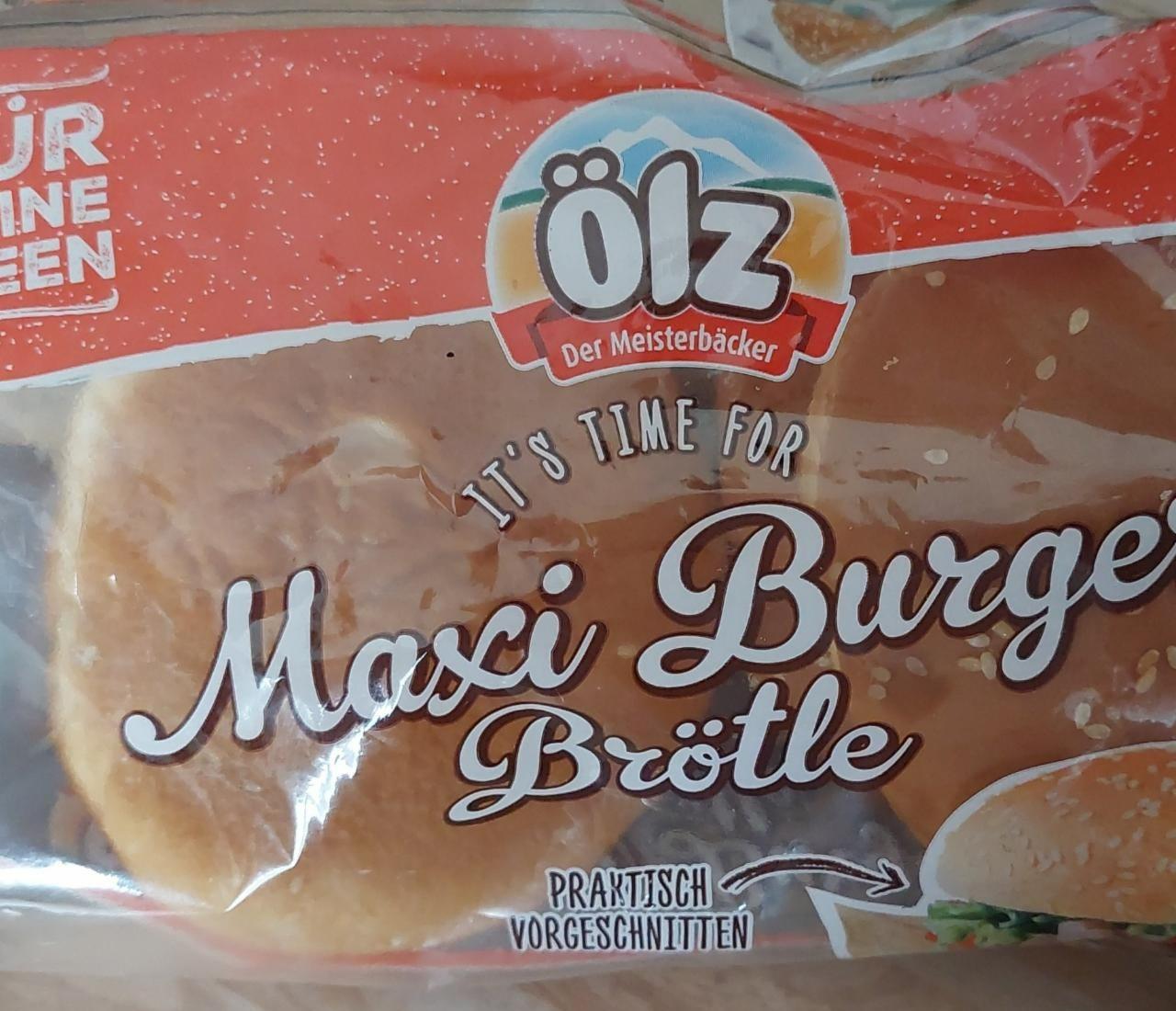 Fotografie - Maxi Burger Brötle Ölz Der Meisterbäcker