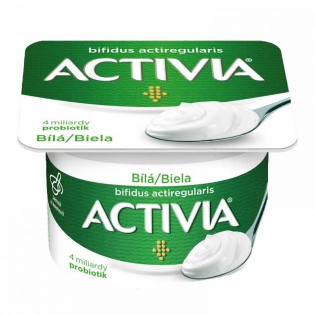 Fotografie - Activia bílá Danone