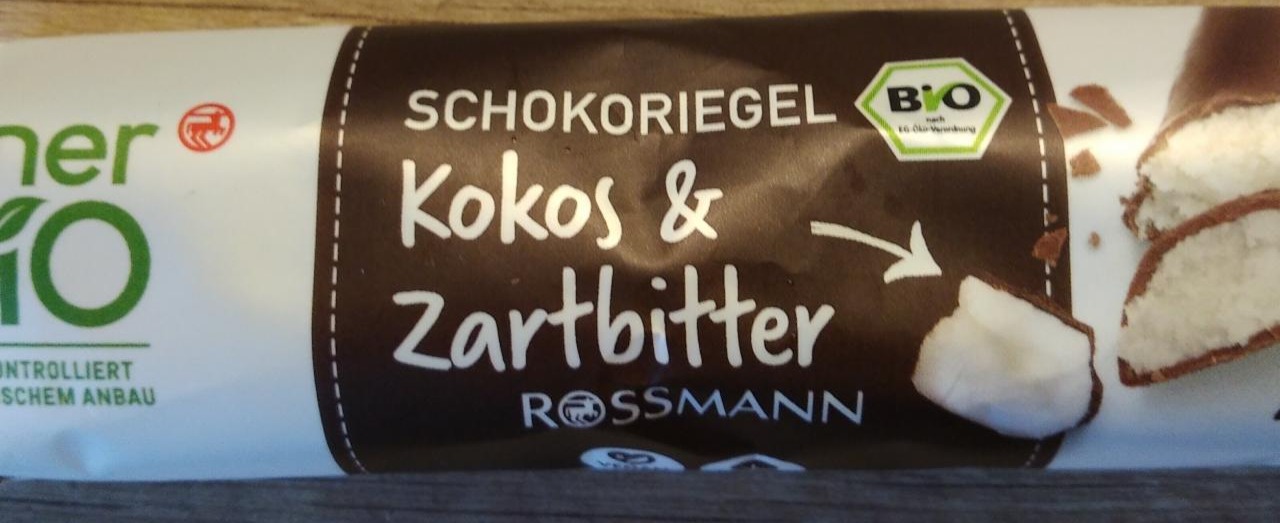 Fotografie - Schokoriegel Kokos & Zartbitter EnerBio