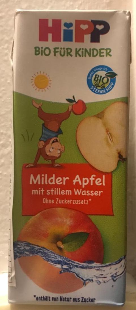 Fotografie - Bio Milder Apfel mit stillem Wasser Hipp