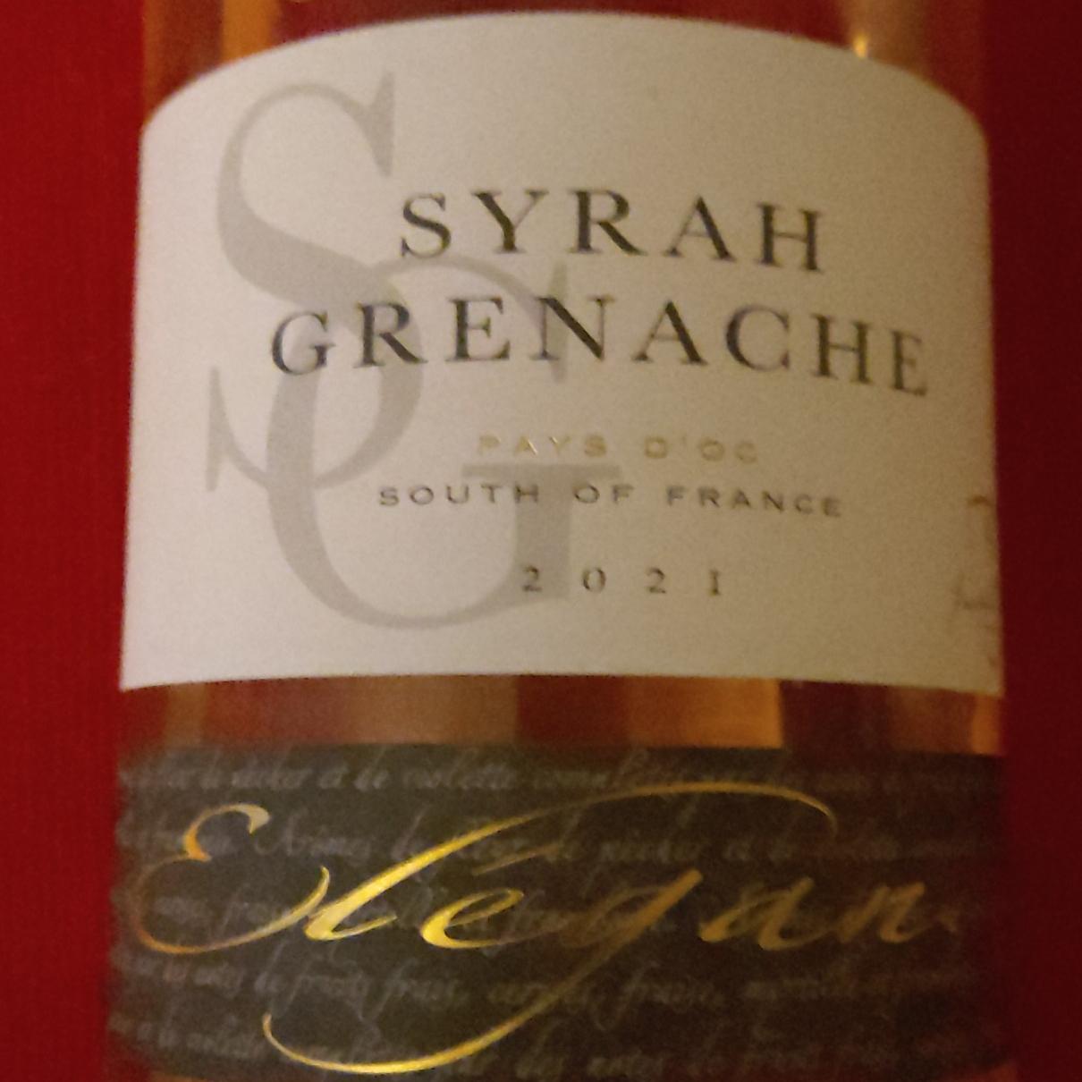 Fotografie - Syrah Grenache rosé Elegance