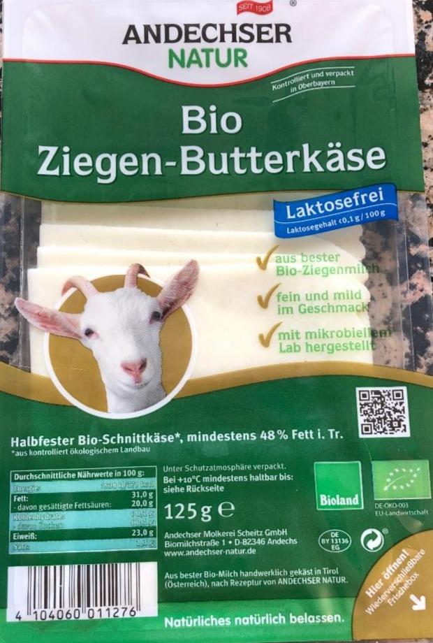 Fotografie - Bio Ziegen-Butterkäse Andechser natur