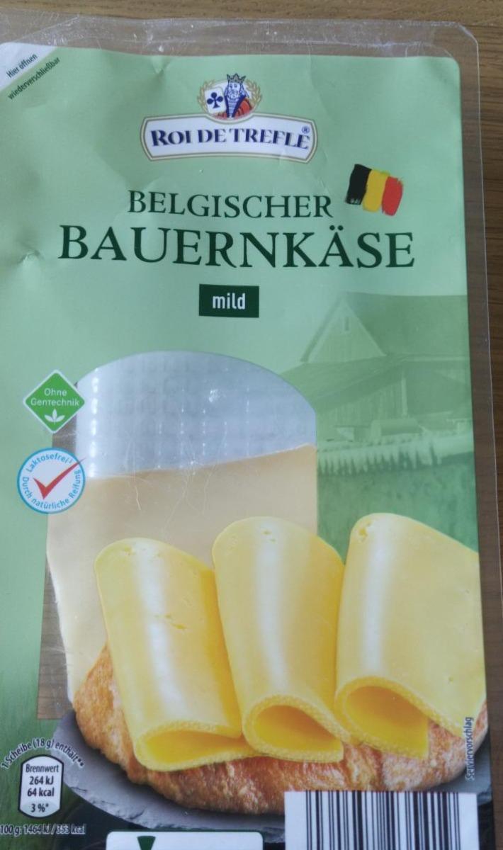 Fotografie - Belgischer Bauernkäse mild Roi De Trefle