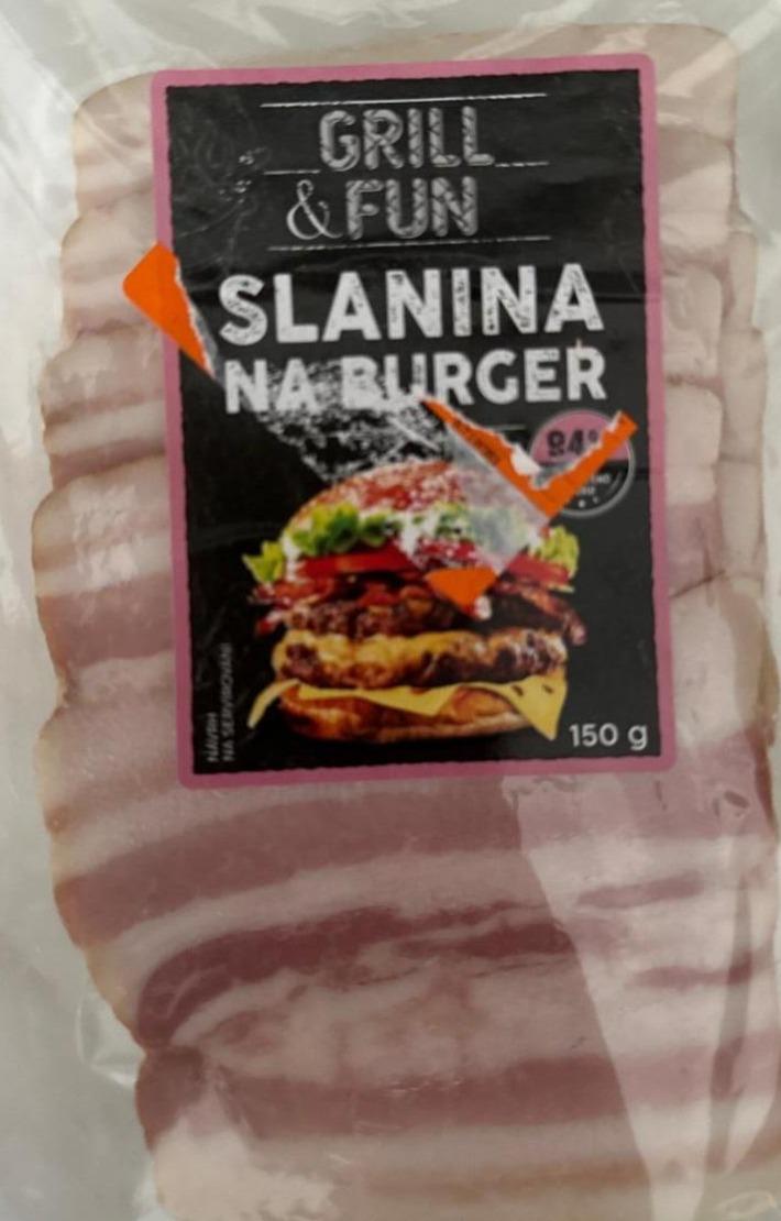 Fotografie - Slanina na burger 94% Grill & Fun