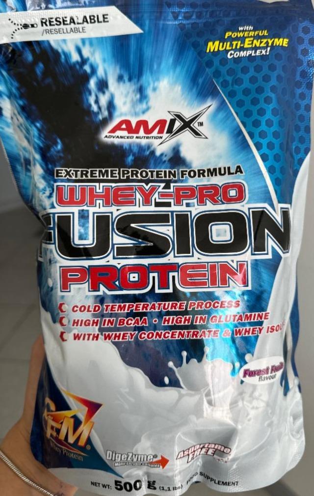 Fotografie - Whey-pro fusion protein vanilla Amix