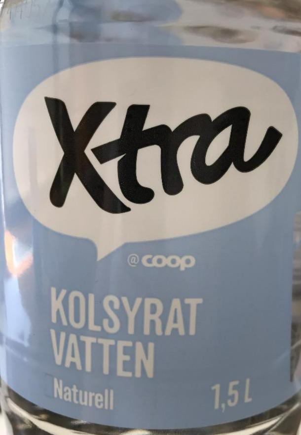 Fotografie - Xtra Kolsyrat Vatten Naturell Coop