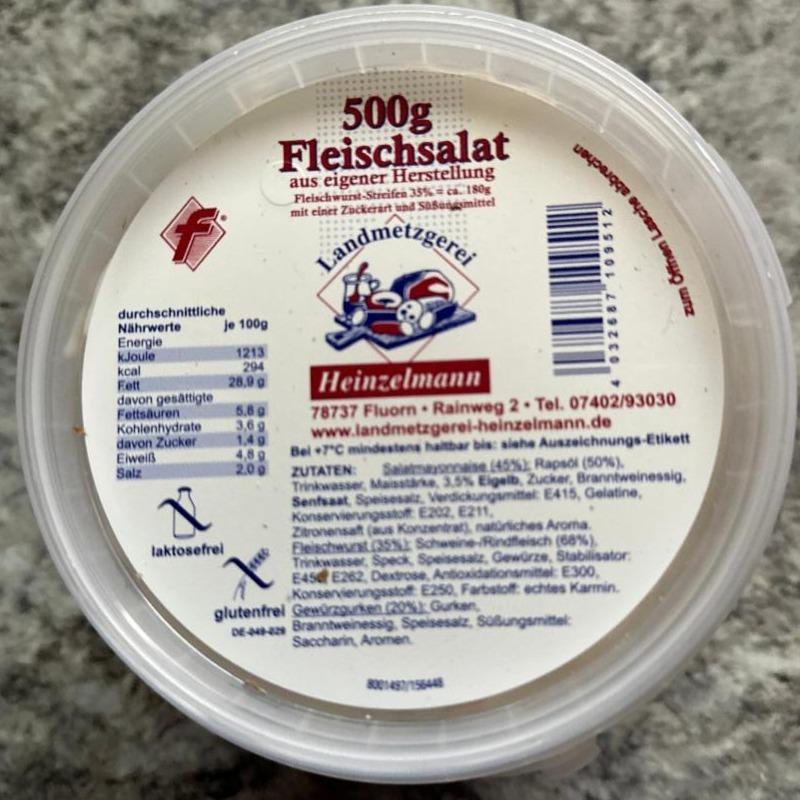 Fotografie - Fleischsalat Heinzelmann