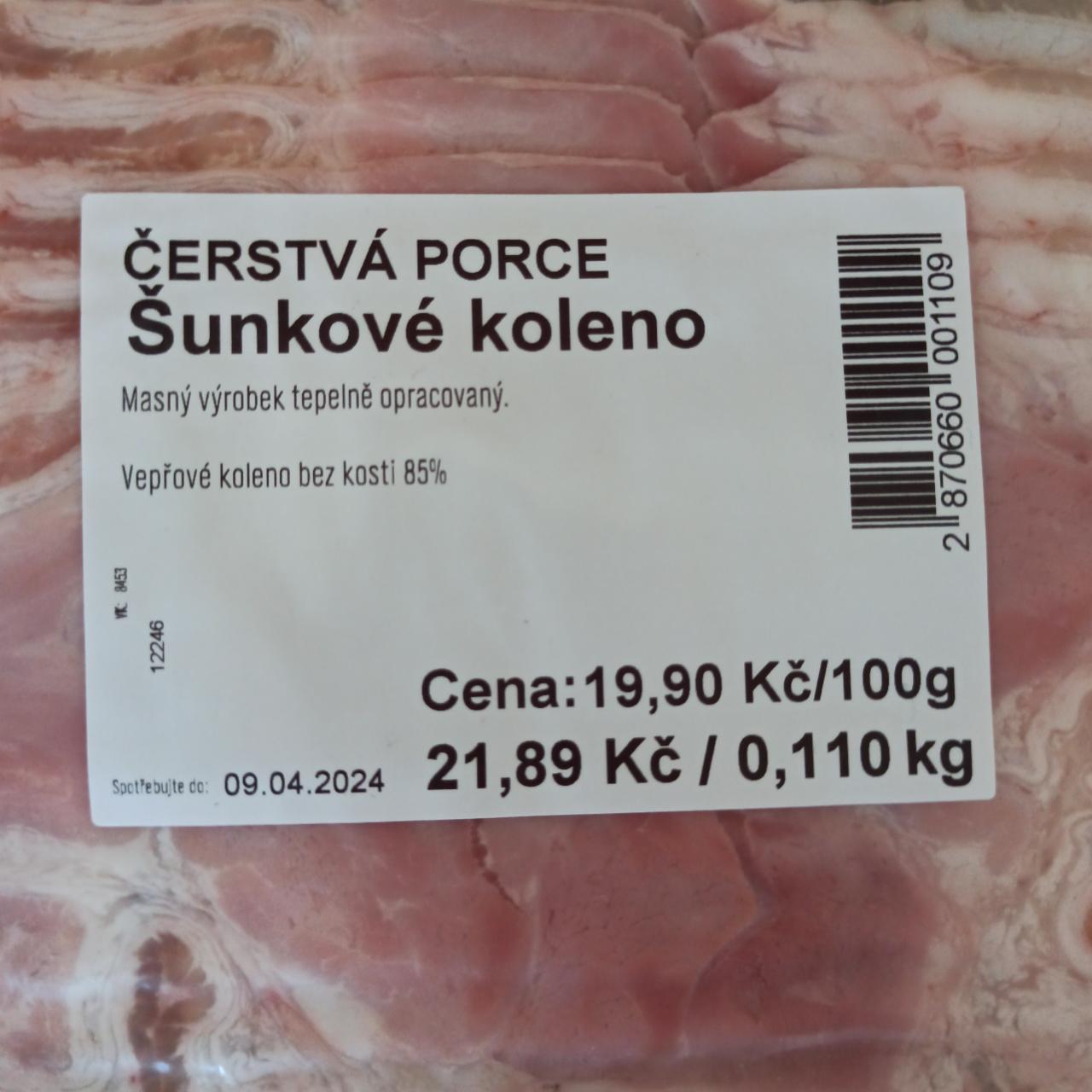 Fotografie - Šunkové koleno Čerstvá porce