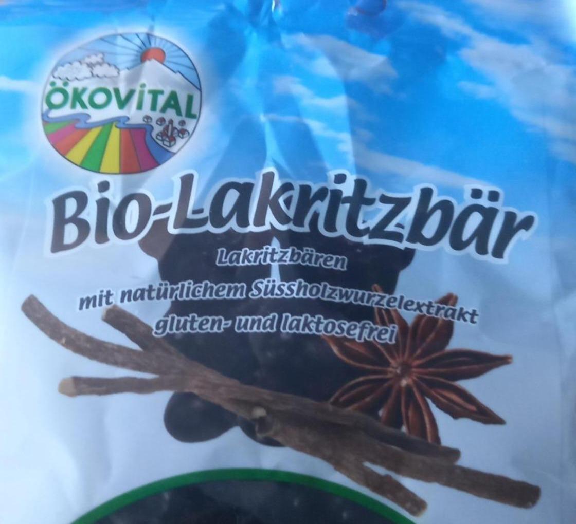 Fotografie - Bio lakritzbär Ökovital