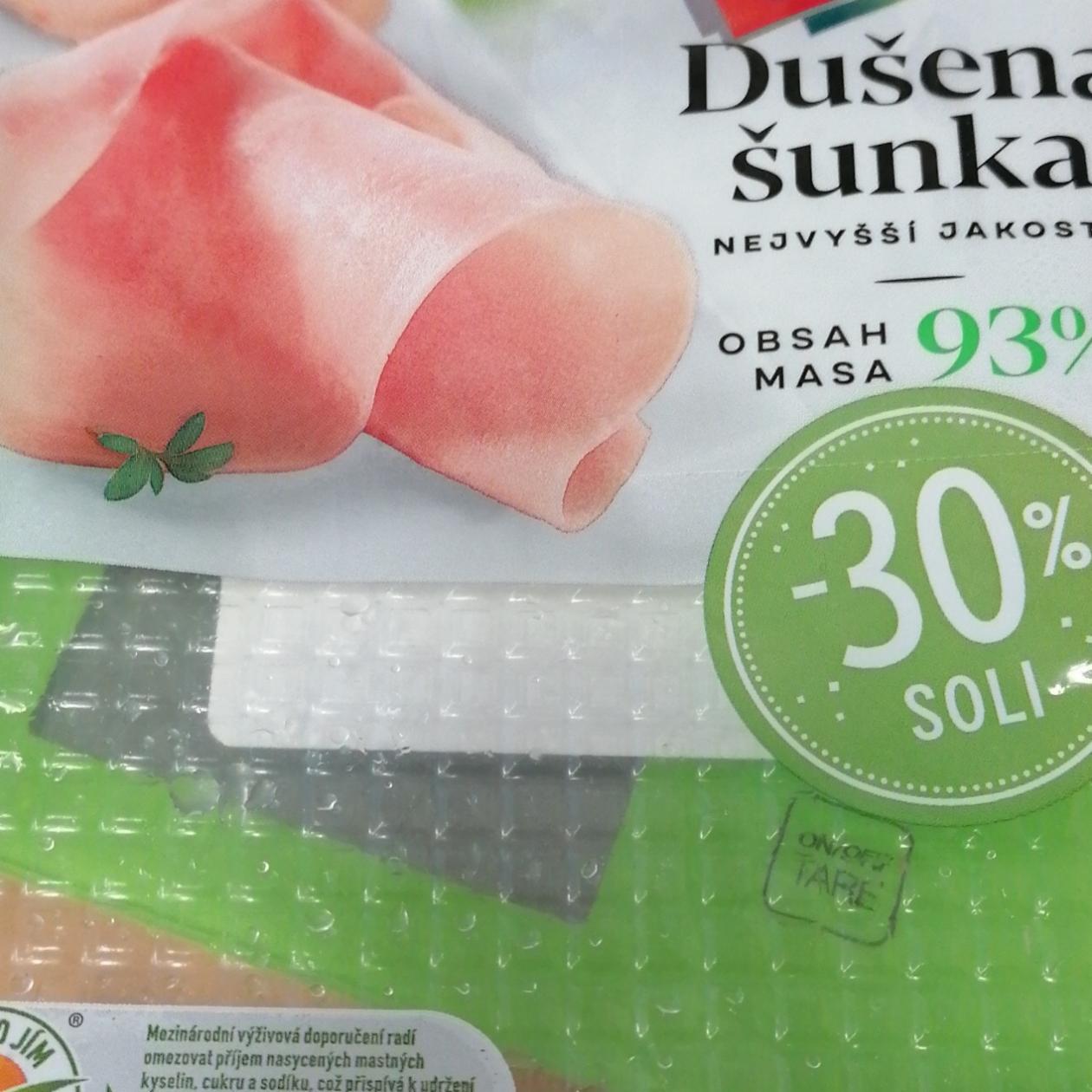 Fotografie - Dušená šunka 93% masa -30% soli Chodura