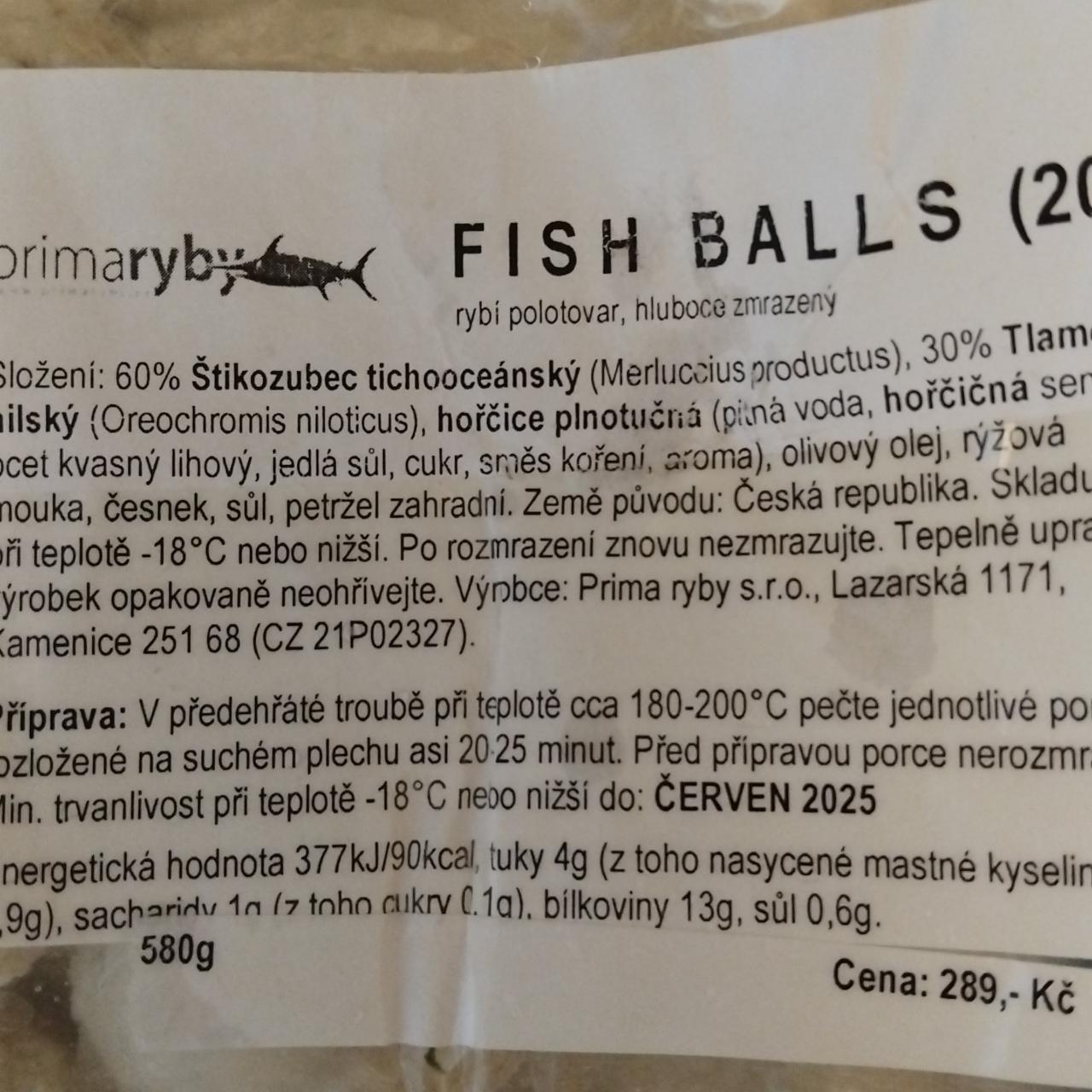 Fotografie - Fish balls Primaryby