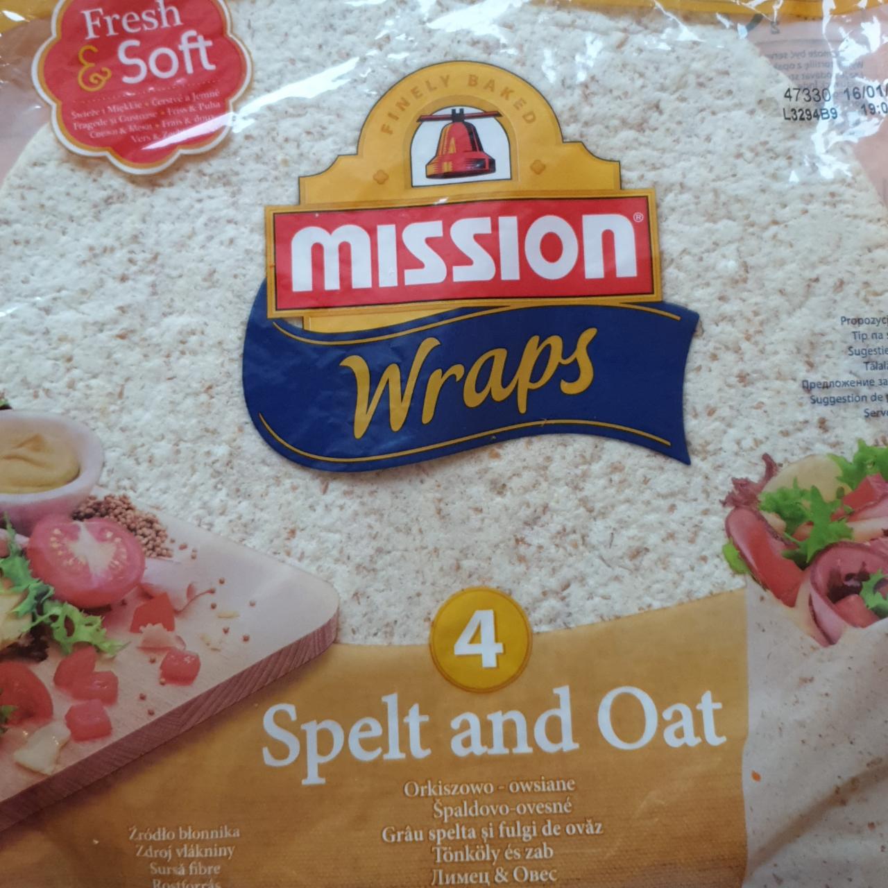 Fotografie - Mission Wraps Spelt and Oat