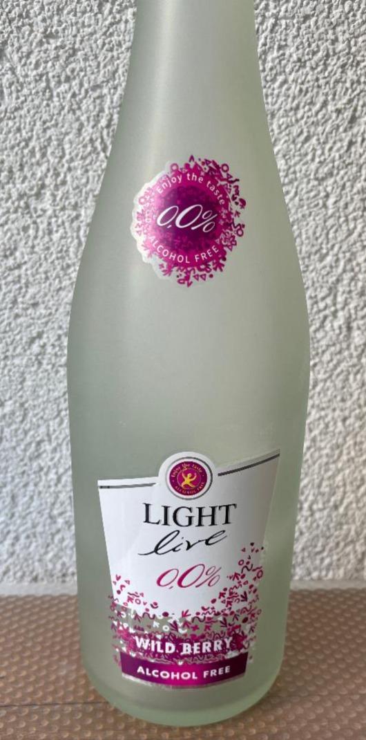 Fotografie - Light Live 0,0% Wild Berry Alcohol free