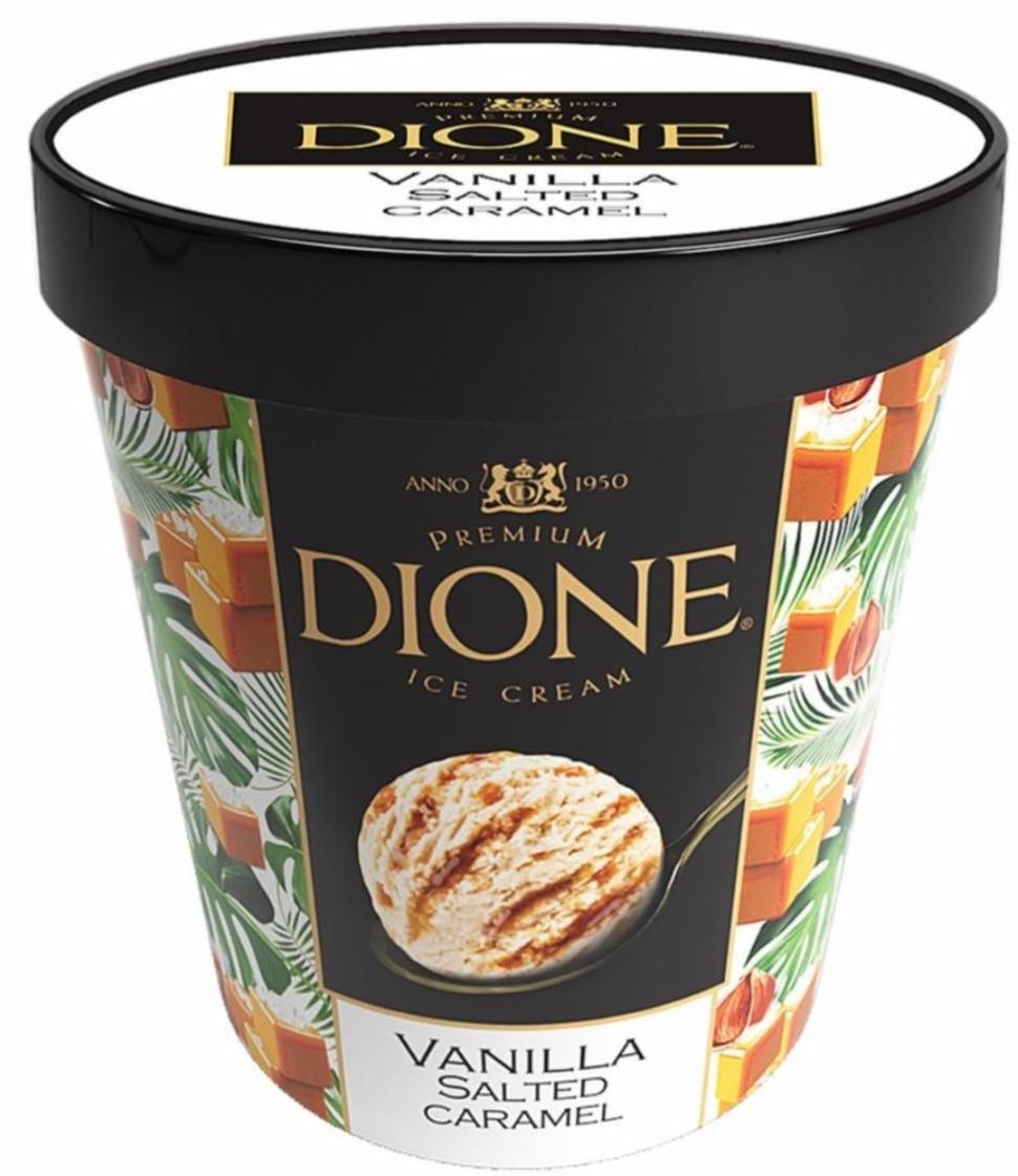 Fotografie - Zmrzlina Vanilla Salted Caramel Dione