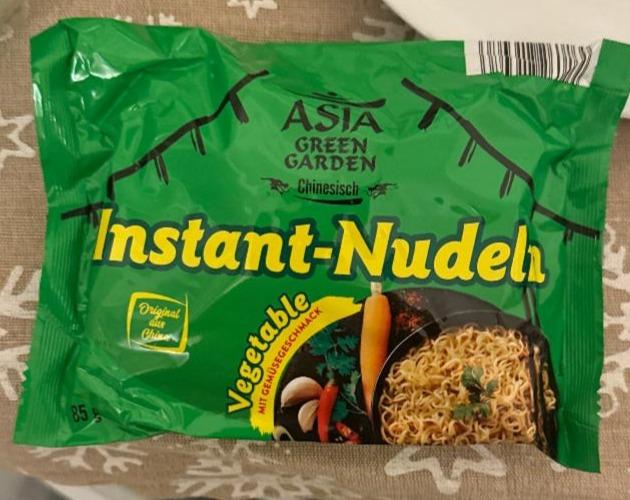 Fotografie - Instant-Nudeln Vegetable Asia Green Garden