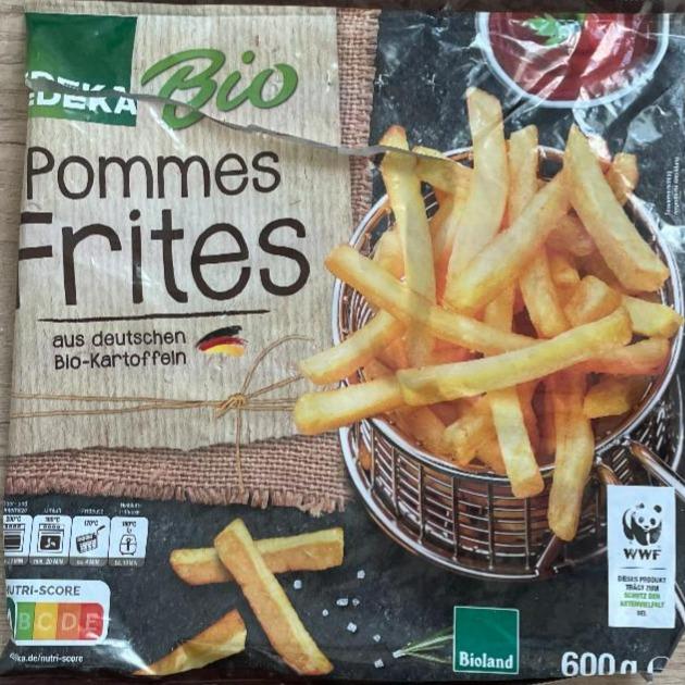 Fotografie - Pommes frites Edeka bio