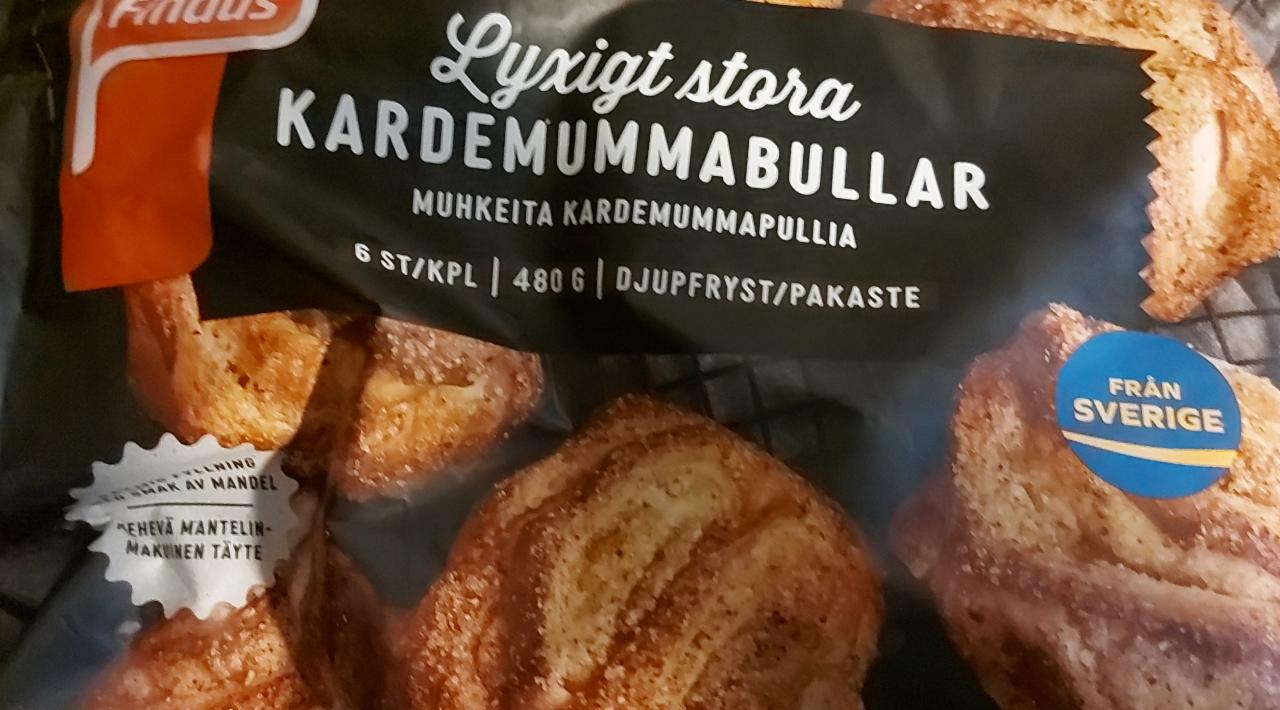 Fotografie - Lyxigt Stora Kardemummabullar Findus