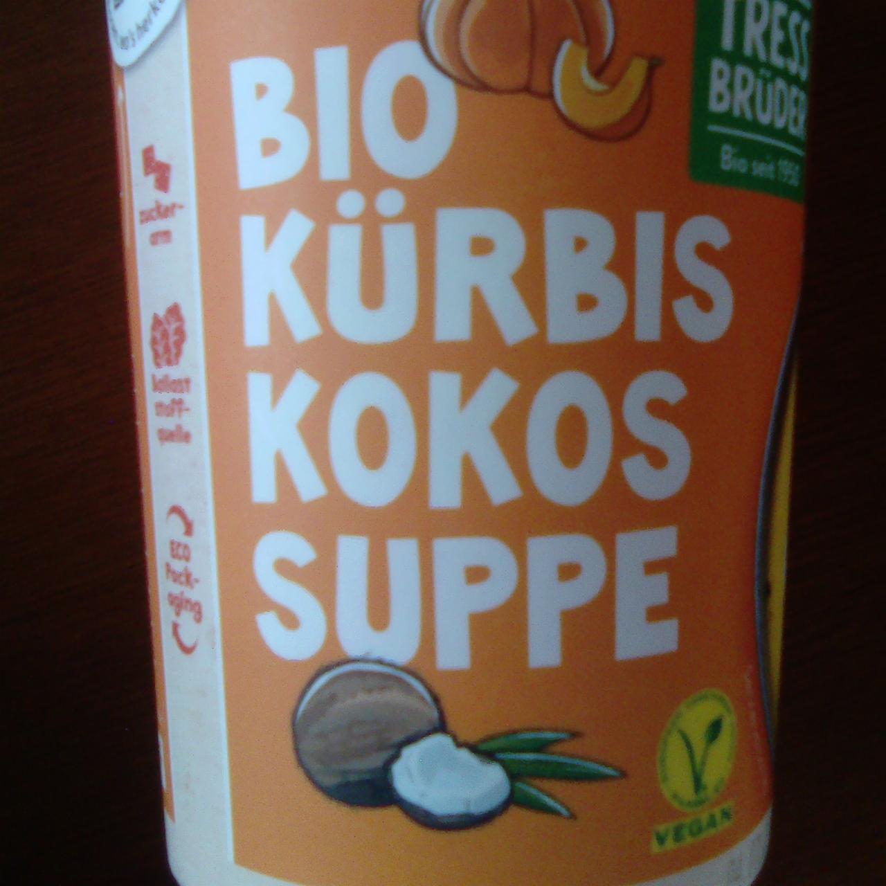 Fotografie - Bio Kürbis Kokos Suppe Demeter