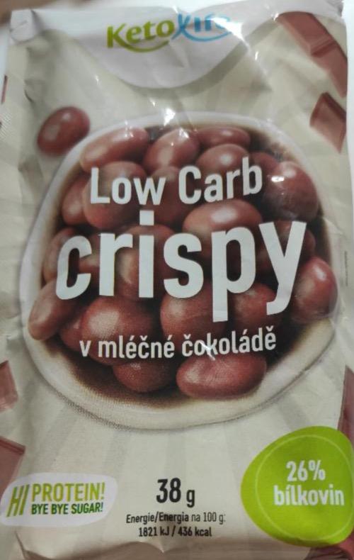 Fotografie - Low Carb Crispy mléčná čokoláda Ketolife