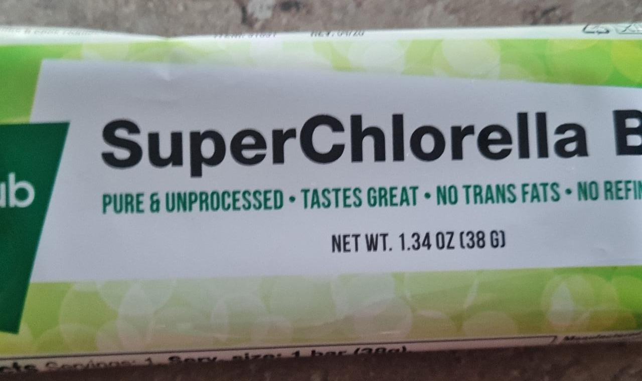 Fotografie - SuperChlorella Bar Coral Club