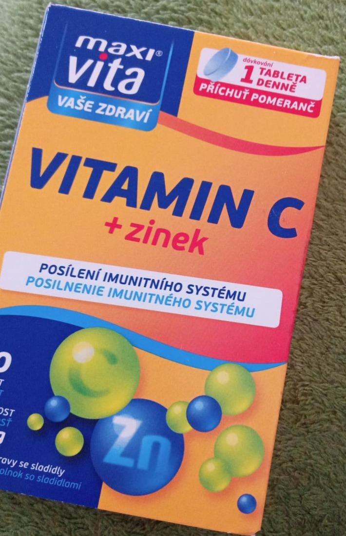 Fotografie - Vitamin C + Zinek MaxiVita