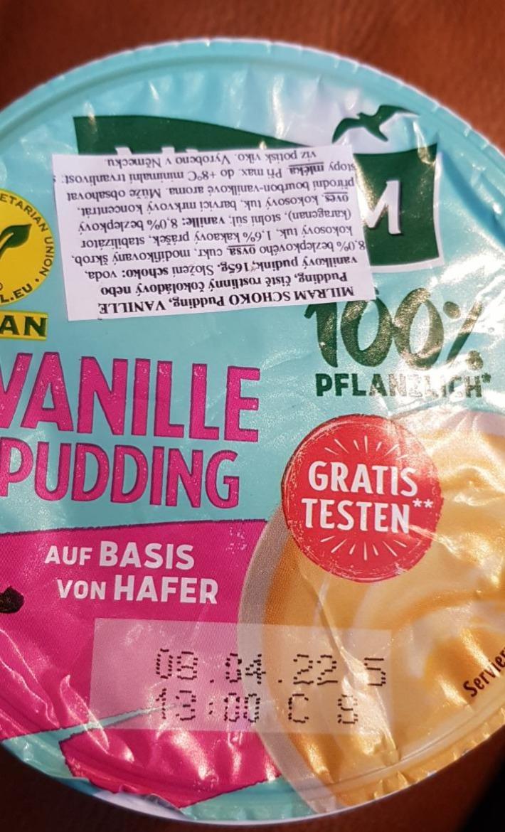 Fotografie - Vegan Vanille Pudding Milram