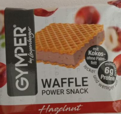 Fotografie - gymper waffle hazelnut