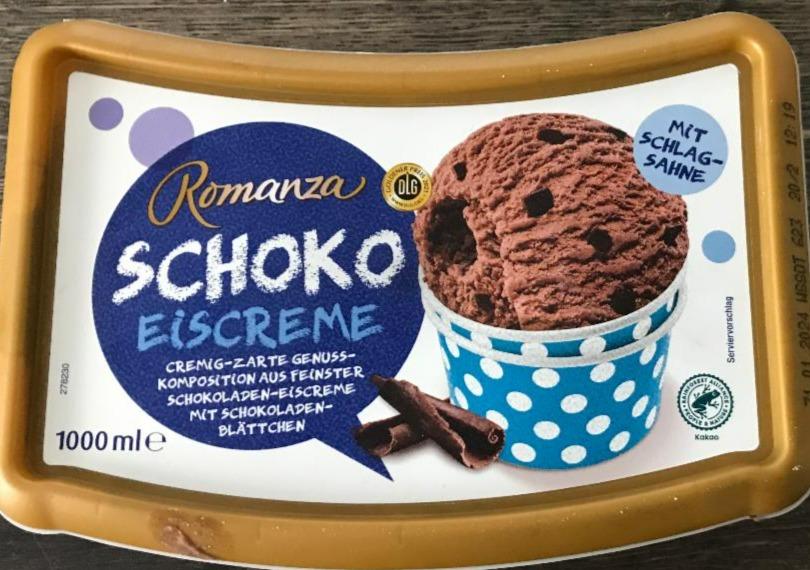 Fotografie - Romanza Schoko Eiscreme