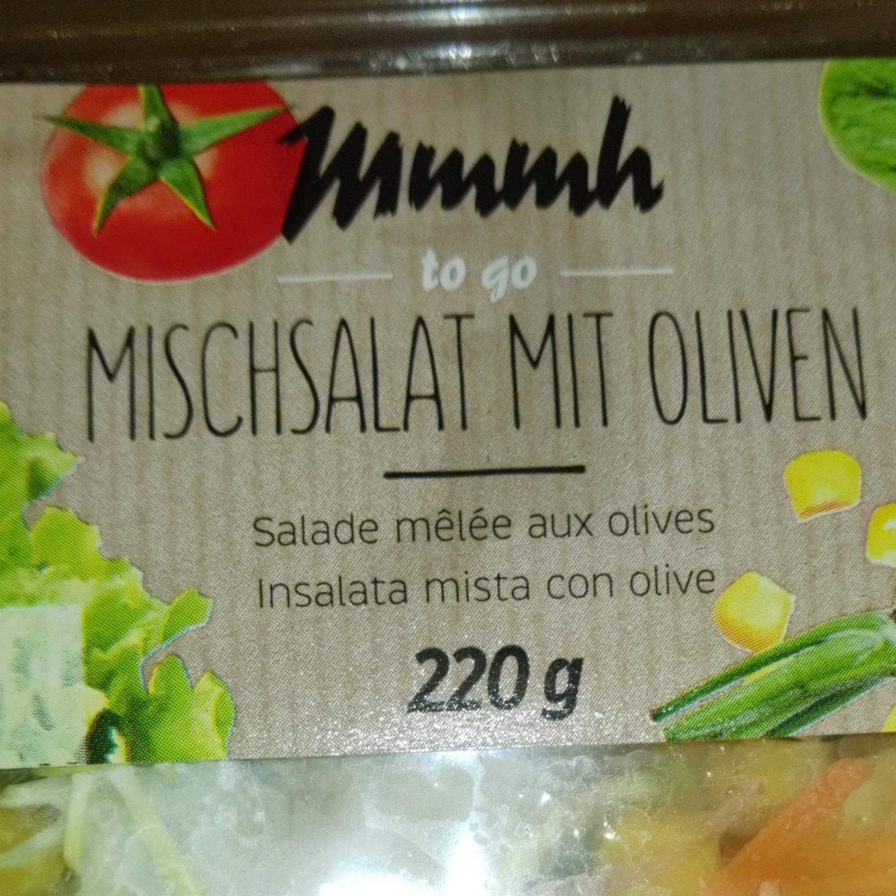 Fotografie - Mischsalat mit Oliven Mmmh