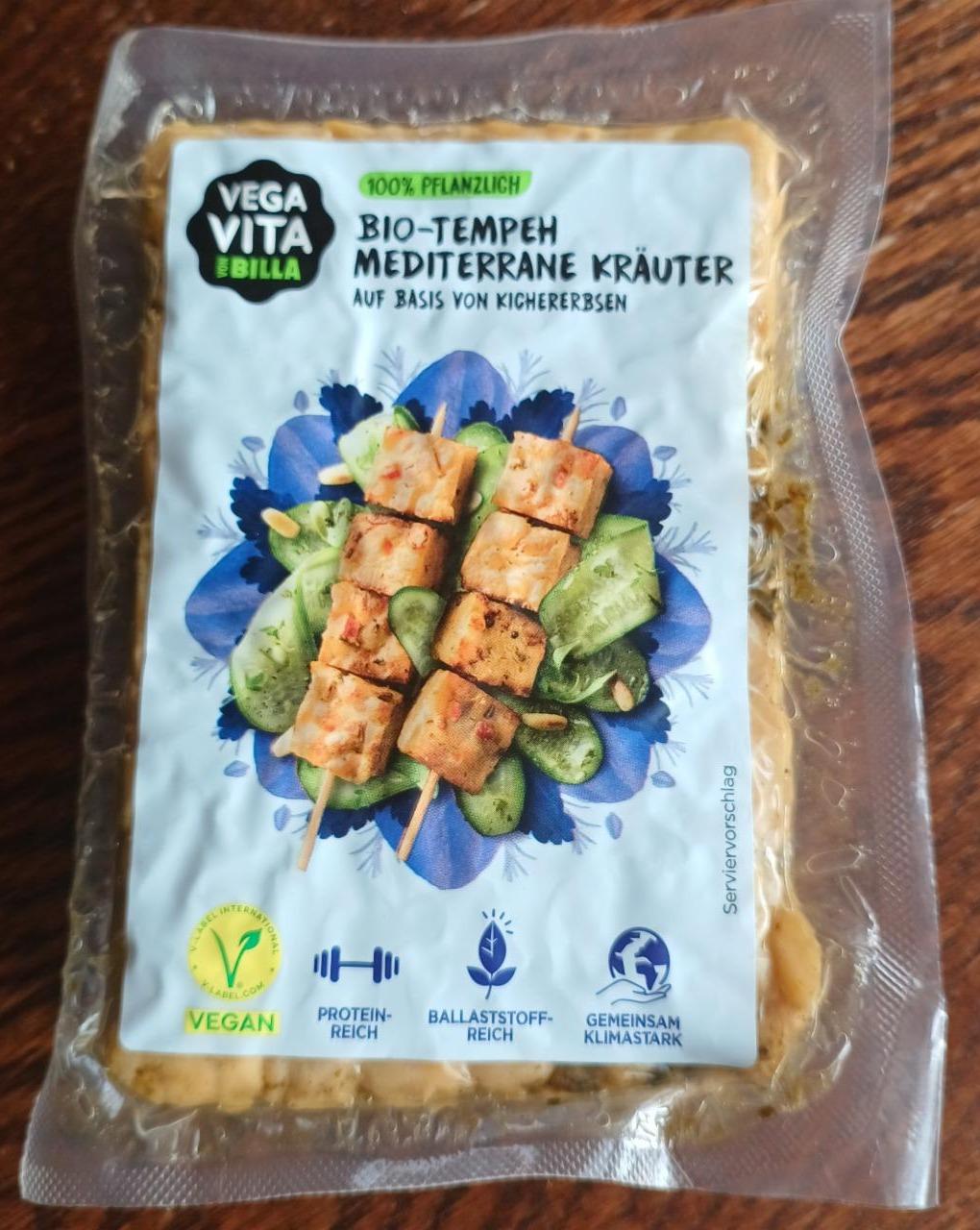 Fotografie - Bio-Tempeh Mediterane Kräuter VegaVita