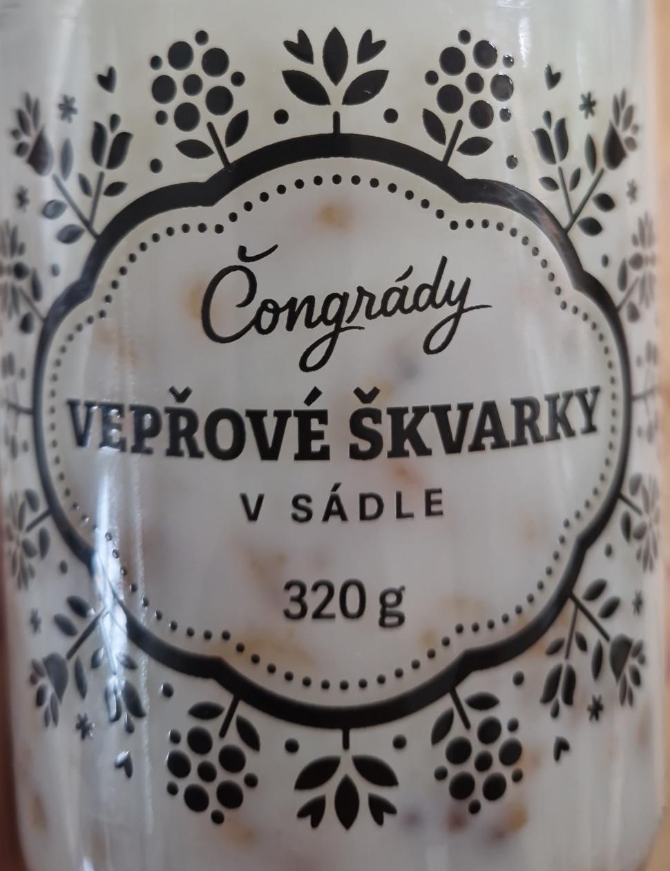 Fotografie - Vepřové škvarky v sádle Čongrády