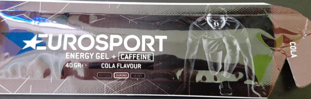 Fotografie - Energy gel Cola flavour Eurosport