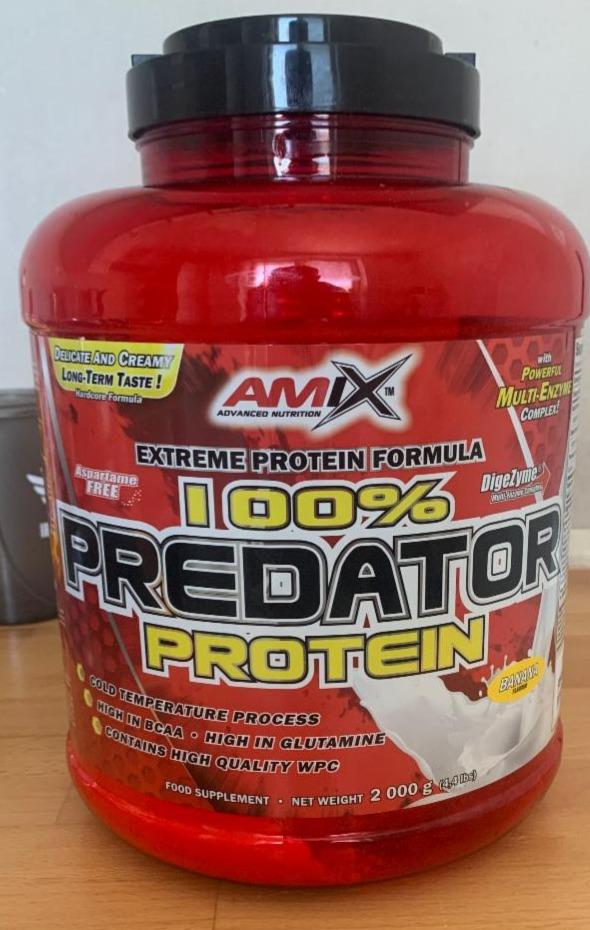 Fotografie - 100% predator protein banana Amix advanced nutrition