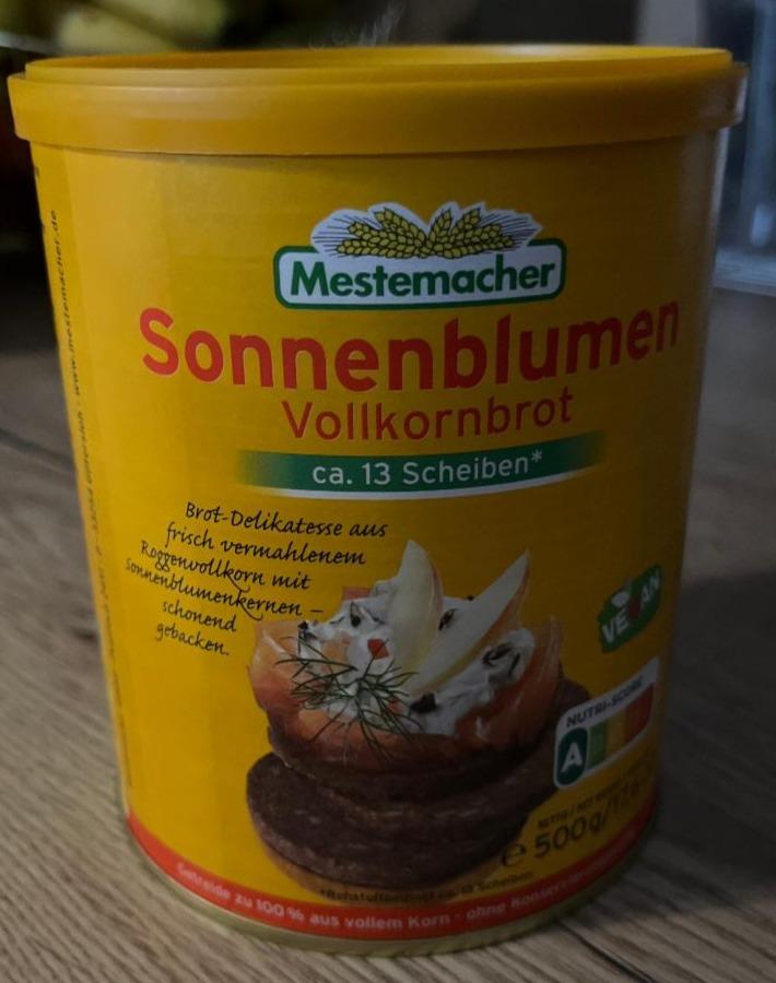 Fotografie - Sonnenblumen Vollkornbrot Mestemacher