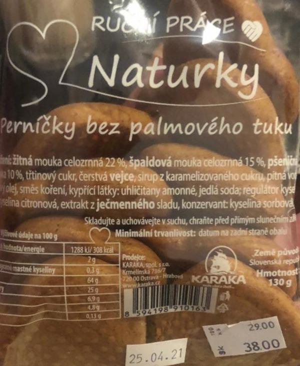 Fotografie - Perníčky bez palmového tuku Karaka