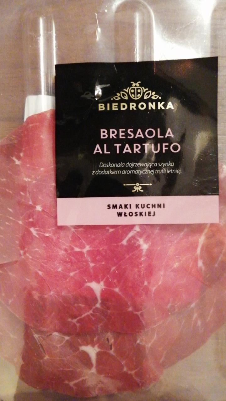 Fotografie - Bresaola al tartufo biedronka