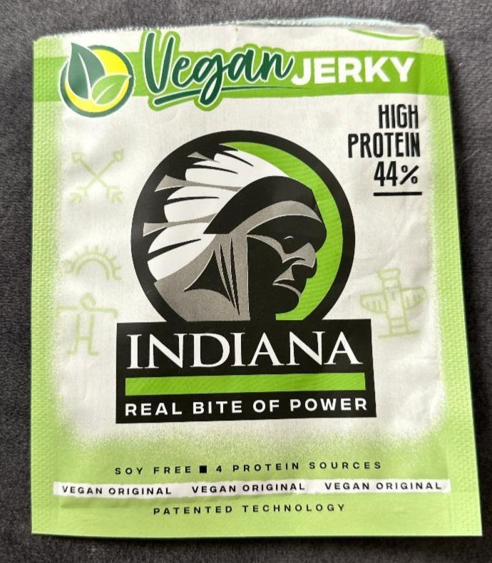 Fotografie - Vegan Jerky Original Indiana Jerky