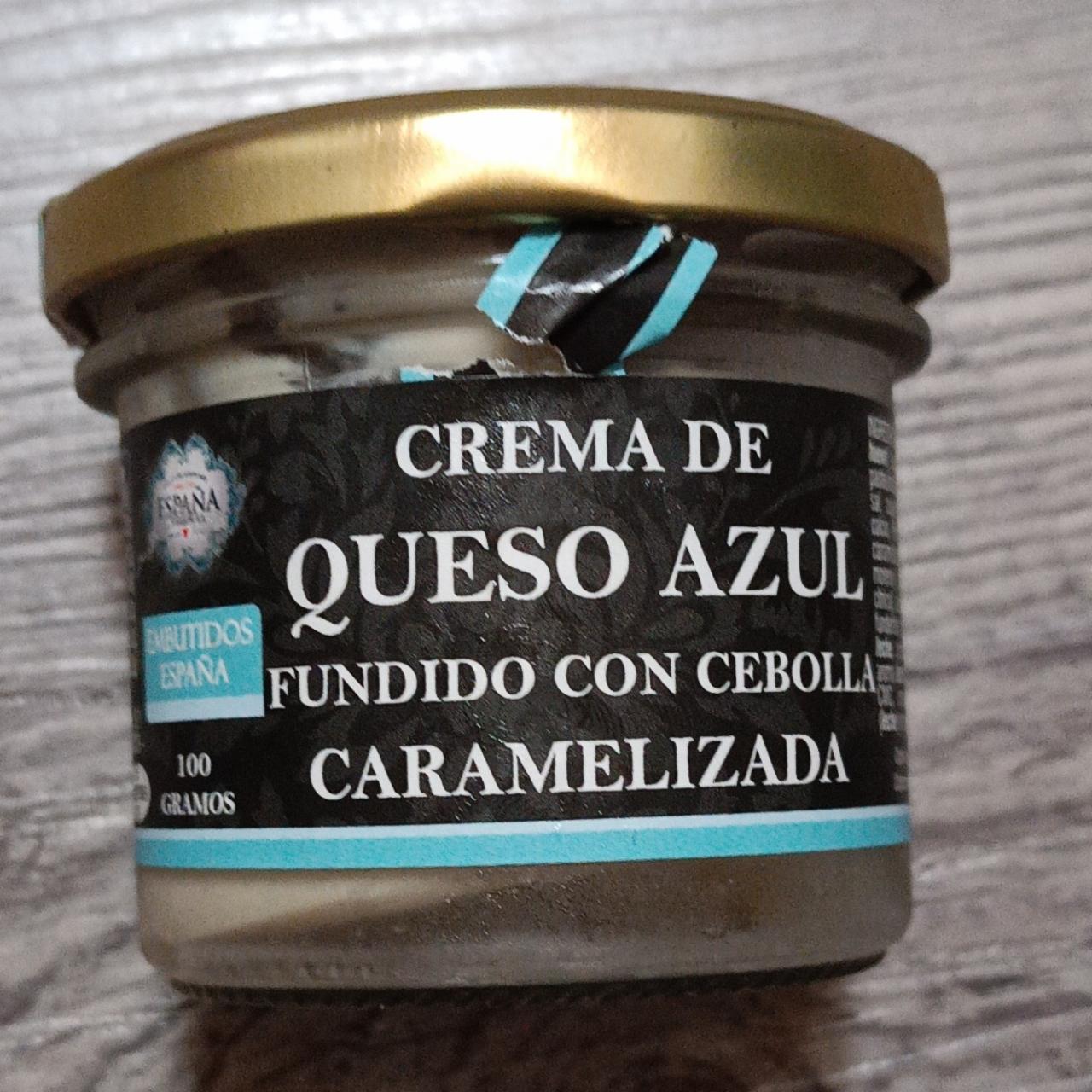 Fotografie - Crema de Queso azul con cebolla caramelizada Embutidos Espaňa